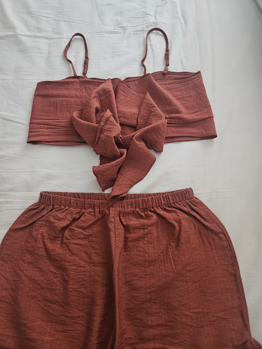 Two-Piece Ruffle Set - Picture 2 of 5